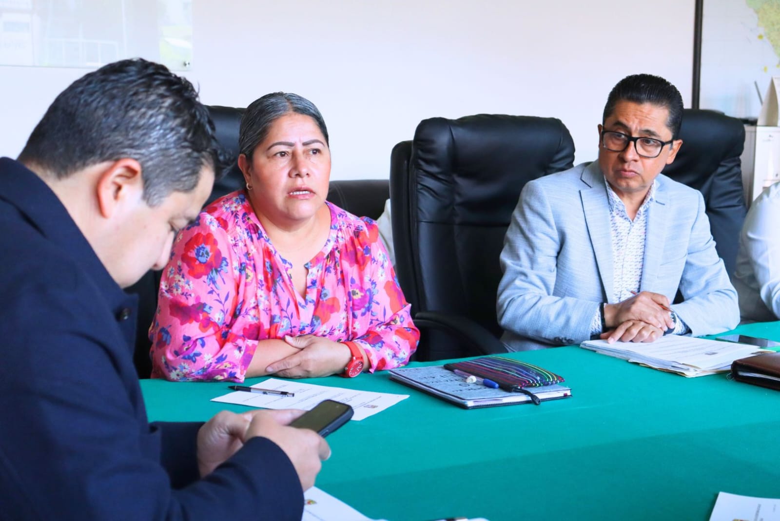 Blanca Águila Lima refuerza defensa sindical con reuniones permanentes entre SNTSA-27 y SESA